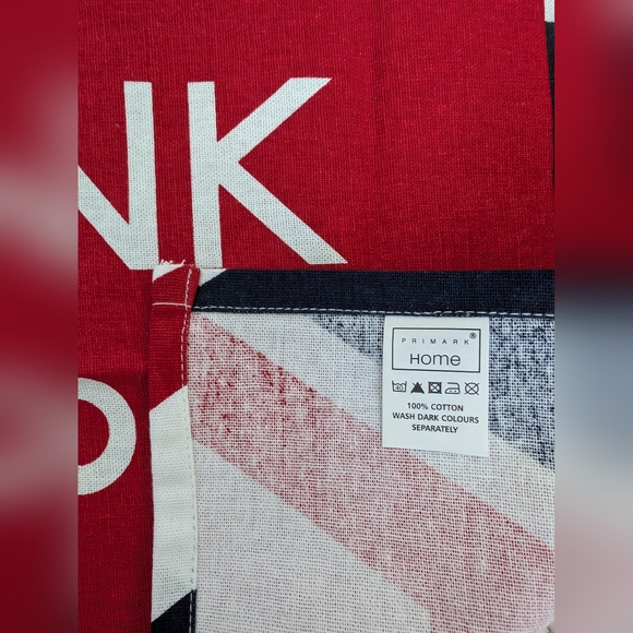 Keep Calm and Drink Up Union Jack Tea Towel UK British Britain Flag Wine Kitchen - Picture 7 of 9